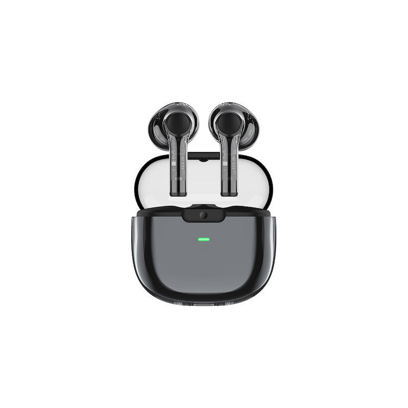 Recci In-ear Bluetooth Handsfree Ακουστικά Μαύρα