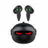 Recci Helmet In-ear Bluetooth Handsfree Headphones with Charging Case Black