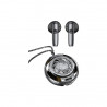 Recci Angle-Wing Necklace In-ear Bluetooth Handsfree Headphone with Charging Case Silver