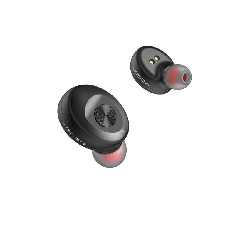 Veger XG08 In-ear Bluetooth Handsfree Ακουστικά με Θήκη Φόρτισης Μαύρα