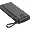 Veger C20 Power Bank 20000mAh with USB-A Port and USB-C Port Black