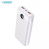 Veger L20S Power Bank 20000mAh 20W with 2 USB-A Ports White