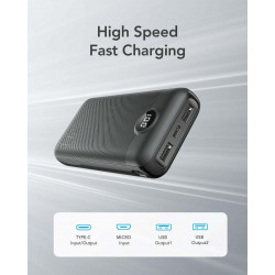 Veger L20S - VP2039PD Power Bank 20000mAh with 2 USB-A Ports Black