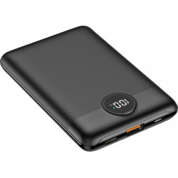 Veger S11 Power Bank 10000mAh 20W με Θύρα USB-A και Θύρα USB-C Quick Charge 3.0 / Power Delivery Μαύρο