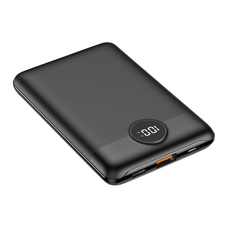 Veger S11 Power Bank 10000mAh 20W with USB-A Port and USB-C Port Quick Charge 3.0 / Power Delivery Black