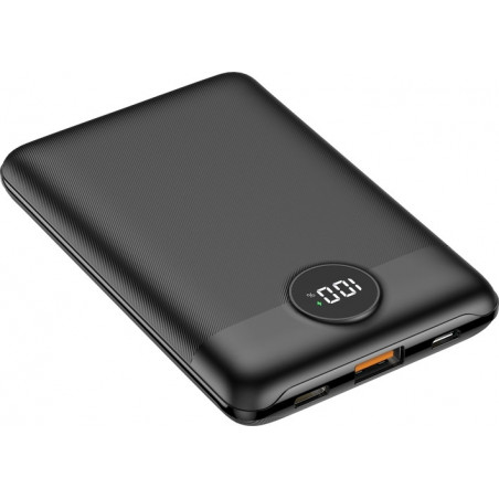 Veger S11 Power Bank 10000mAh 20W with USB-A Port and USB-C Port Quick Charge 3.0 / Power Delivery Black