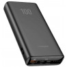 Veger T100 Power Bank 20000mAh 100W with USB-A Port and 2 USB-C Ports Power Delivery Black