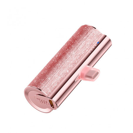 Veger W0573 Power Bank 5000mAh 20W Power Delivery Pink TYPE-C/USB-C