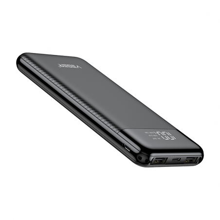 Veger L11 Power Bank 10000mAh με Θύρα USB-A και Θύρα USB-C Μαύρο