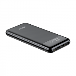 Veger L11 Power Bank 10000mAh με Θύρα USB-A και Θύρα USB-C Μαύρο