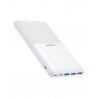 Veger S22 Power Bank 20000mAh 20W with 3 USB-A Ports and USB-C Port Power Delivery / Quick Charge 3.0 White