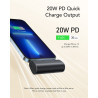 Veger V0556P Power Bank 5000mAh 20W Power Delivery Lightning Black