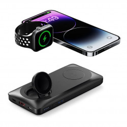 VEGER® W1156 - Ασύρματο με MagSafe Qi 15W για iPhone / Apple Watch / AirPod Pro