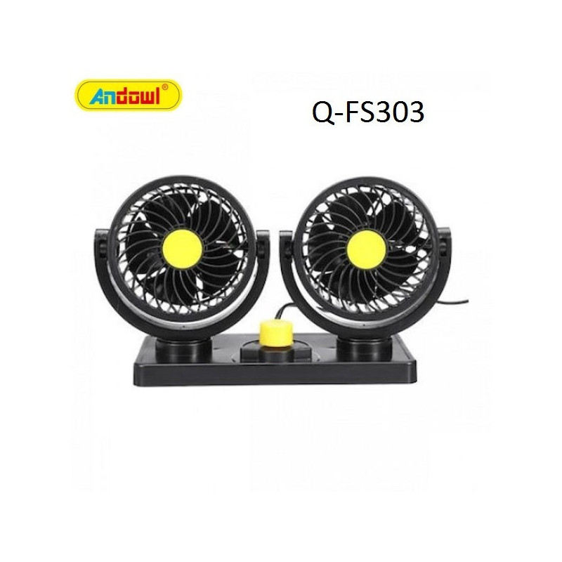 ANDOWL Q-FS303B CAR DUAL FAN DC24V