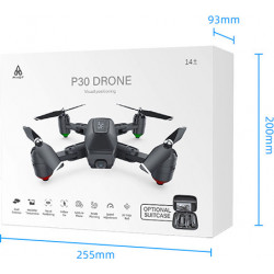 P30 Plus Drone with 4K Camera and Controller, Compatible with Smartphones