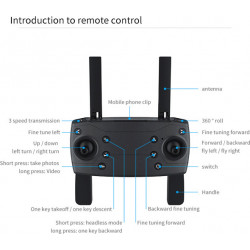 P30 Plus Drone με 4K Κάμερα και Χειριστήριο, Συμβατό με Smartphone