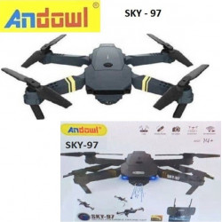 Andowl Sky 97 Drone with 720p Camera and Controller, Compatible with Smartphone