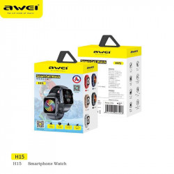 Awei H15 Smartwatch with Oscilloscope (Black)