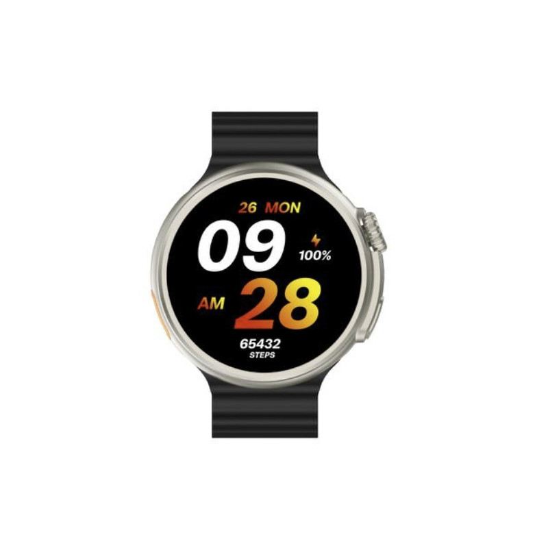 Z78 Ultra  Smartwatch με Παλμογράφο (Μαύρο)