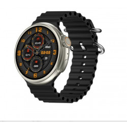 Z78 Ultra  Smartwatch με Παλμογράφο (Μαύρο)