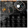 TKY-88 Smartwatch with Oscilloscope (Black)