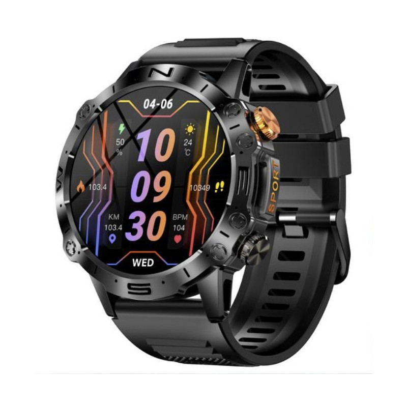 TKY-K59 Smartwatch με Παλμογράφο (Γκρι)