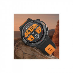 TKY-S56T Smartwatch with Oscilloscope (Black Orange)