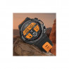 TKY-S56T Smartwatch with Oscilloscope (Black Orange)