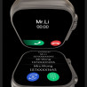 DT8 Ultra+ Smartwatch με Παλμογράφο (Λευκό)