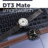 DT3 Mate  Smartwatch με Παλμογράφο (Μαύρη)