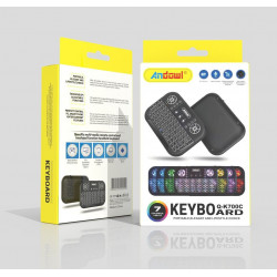 Andowl Q-K700C Wireless Keyboard with Touchpad English US