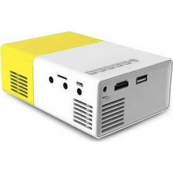 ANDEWL YG-300 Mini Projector Λάμπας LED Κίτρινος