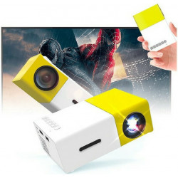 ANDEWL YG-300 Mini Projector Λάμπας LED Κίτρινος