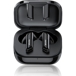 Awei T36 Earbud Bluetooth Handsfree Sweatproof Headphone with Charging Case Black