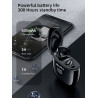 Awei T28P In-ear Bluetooth Handsfree Sweatproof Headphone with Charging Case Black