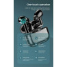 Awei T29 In-ear Bluetooth Handsfree Sweatproof Headphone with Charging Case Black