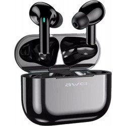 Awei T29 In-ear Bluetooth Handsfree Sweatproof Headphone with Charging Case Black