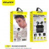 Awei T29 In-ear Bluetooth Handsfree Ακουστικά με Αντοχή στον Ιδρώτα και Θήκη Φόρτισης Μαύρα